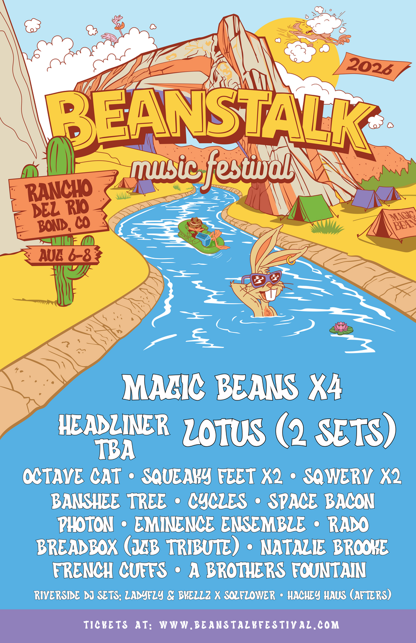 Beanstalk Music & Mountains Festival 2026 Banner